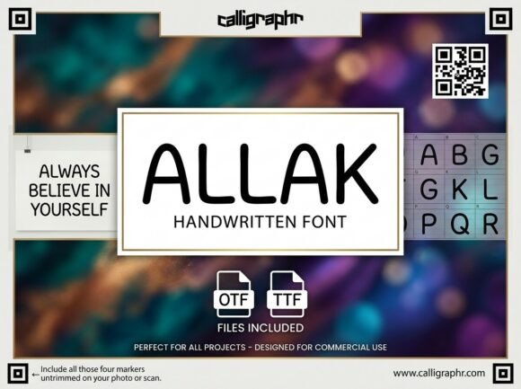 Allak Font: Elevating Small Business Brand Identity