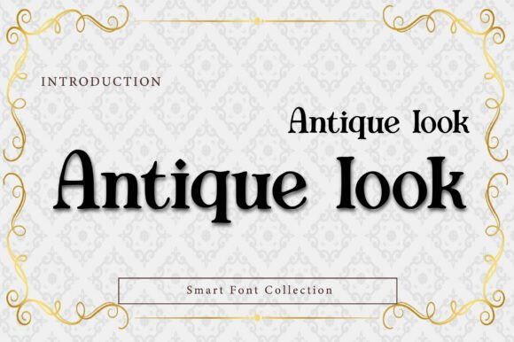 Antique Look Font Review for Vintage Brand Identity Design