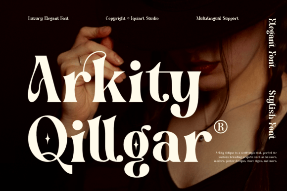 Arkity Qillgar Font Review for Handmade Labels