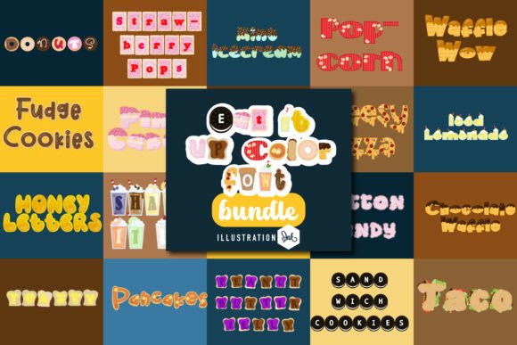 Eat It Up Color Font: A Maker’s Review for Product Design