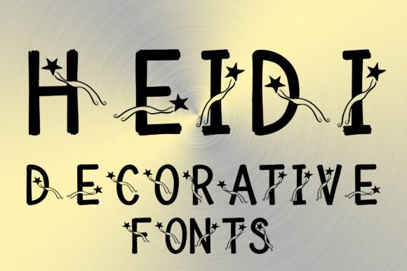 Heidi Font: Whimsical Typography for Digital Branding