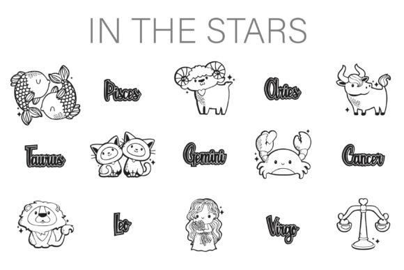 In the Stars Dingbats Font for Whimsical Campaign Visuals