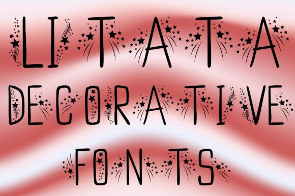 Litata: A Playful Decorative Font for Magical Marketing Designs