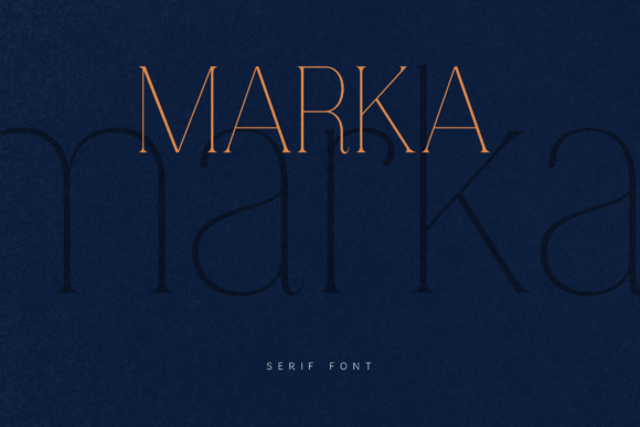Marka Font: A Sophisticated Minimalist Serif for Web Design