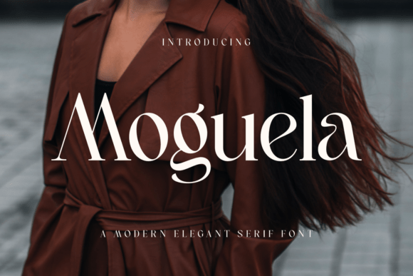 Moguela Font: High-Fashion Serif for Crafters