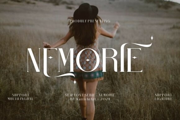 Nemorie Font: Celestial Serif Magic for Makers