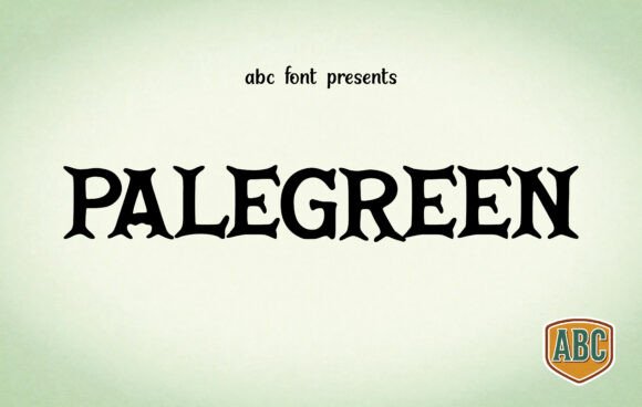 Palegreen Font: Elevating Campaign Visuals and Brand Identity