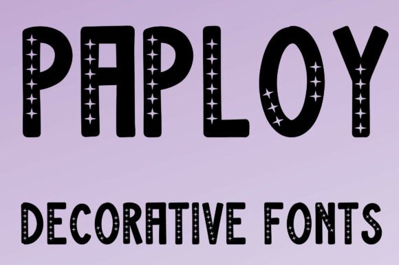Paploy: A Decorative Font That Elevates Small Business Branding