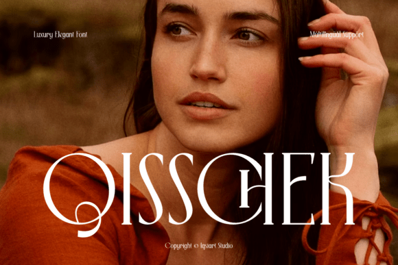 Qisschek: A Bold Serif Font for Modern Editorial Design