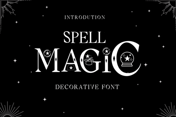 Spell Magic: A Decorative Font for Handmade Labels, Invitations, and Creative Packaging