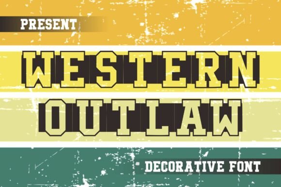 Western Outlaw Font Review for Editorial Design